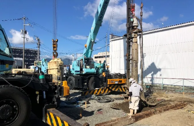 ダウンザホールハンマ工法